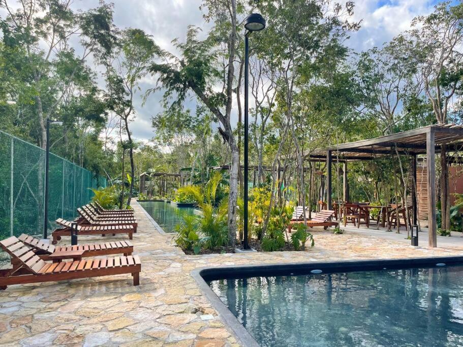 Aldea Savia By Andiani Travel Apartment Tulum Exterior foto