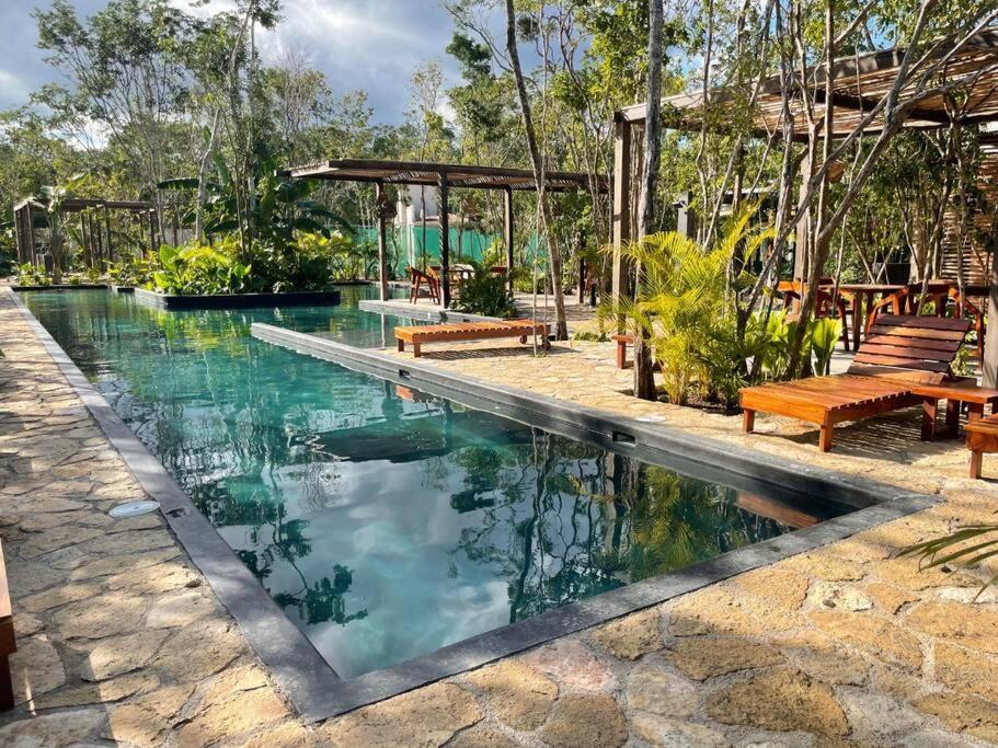 Aldea Savia By Andiani Travel Apartment Tulum Exterior foto